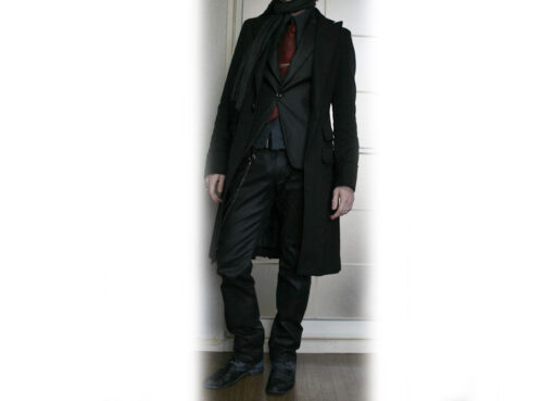 BPN Piped Long Raincoat - Image 5