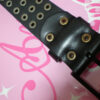 Black Peace Now Studded Cuff