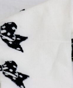 Angelic Pretty Black Bow Over Knee Socks