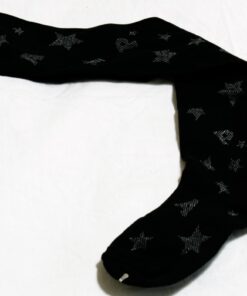 Angelic Pretty Dream Sky Black Over Knee Socks