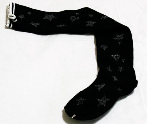 Angelic Pretty Dream Sky Black Over Knee Socks