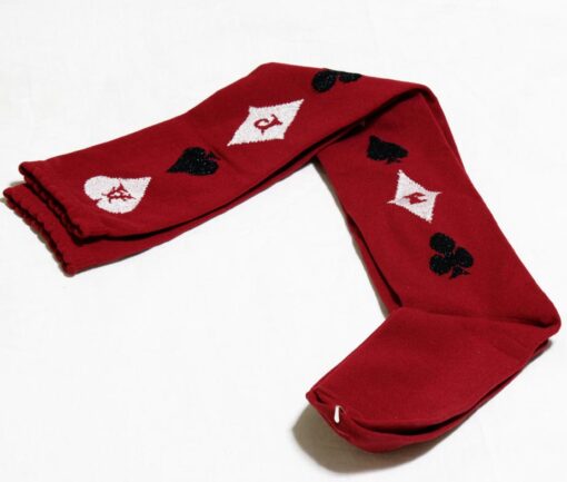 Angelic Pretty Wine Trump Over Knee Socks