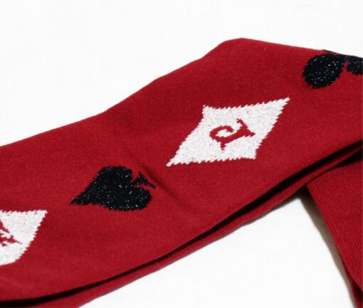 Angelic Pretty Wine Trump Over Knee Socks