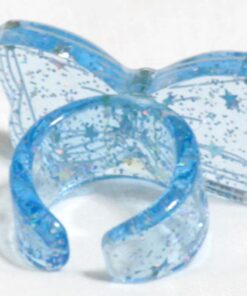 Angelic Pretty Blue Ribbon Ring