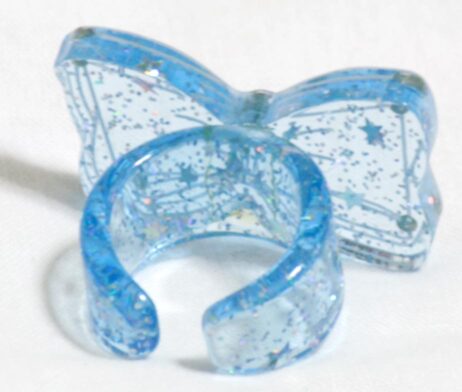 Angelic Pretty Blue Ribbon Ring