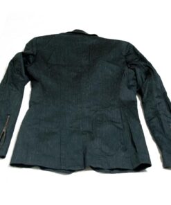 Black Peace Now Rain Pattern / Lace Jacket