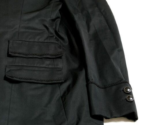 BPN Piped Long Raincoat