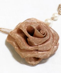 Black Peace Now Rose Necklace