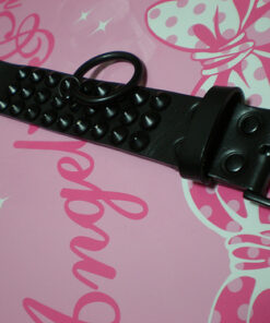 Black Peace Now Studded Cuff