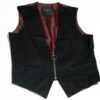 Black Peace Now for Men Black and Red Vest