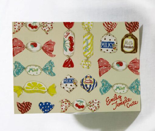 Emily Temple Cute Candies Postcard
