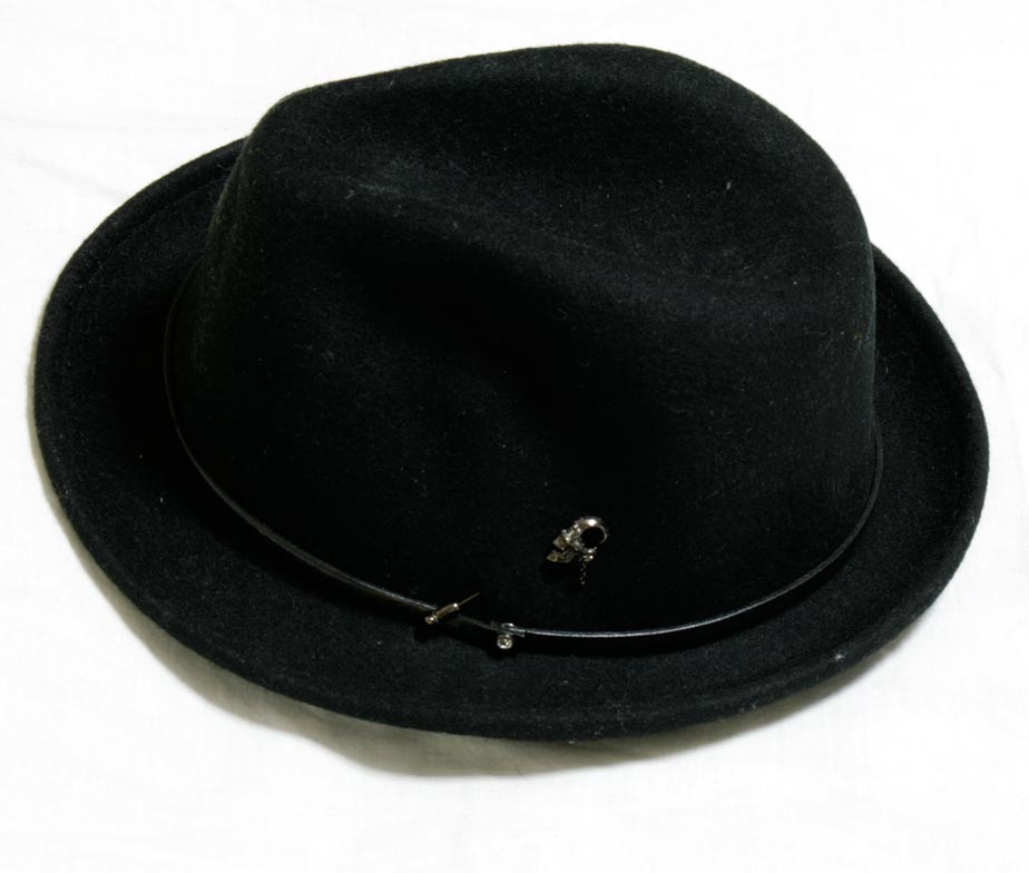 Gadget Grow Black Felt Hat