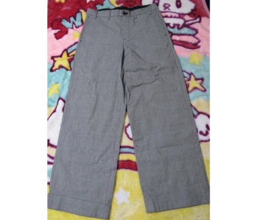 Gadget Grow Wide Leg Check Pants