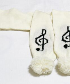 HeartE Treble Clef Scarf