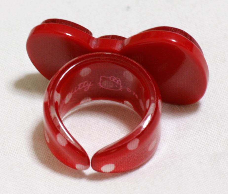 Angelic Pretty Hello Kitty's Ribbon Ring