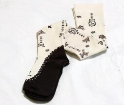 Innocent World Forest Print Over Knee Socks