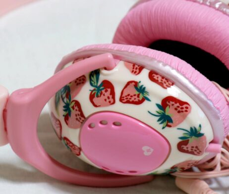 Swimmer Strawberry Headphones
