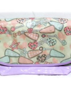Swimmer Hairclip Print Vinyl Purse