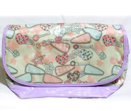 Swimmer Hairclip Print Vinyl Purse