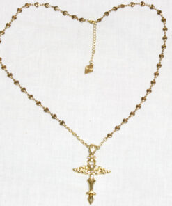 Metamorphose Cross Pendant Necklace