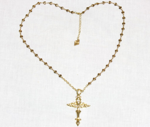 Metamorphose Cross Pendant Necklace