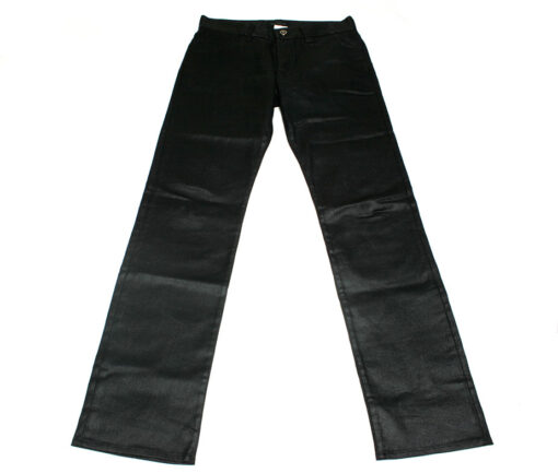 Black Peace Now for Men Waxed Cotton Pants