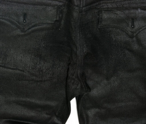 Black Peace Now for Men Waxed Cotton Pants