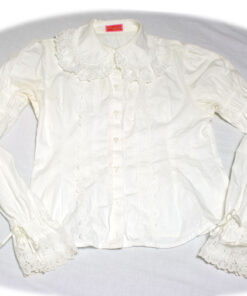 BtSSB Off White Detachable Sleeve  Blouse 