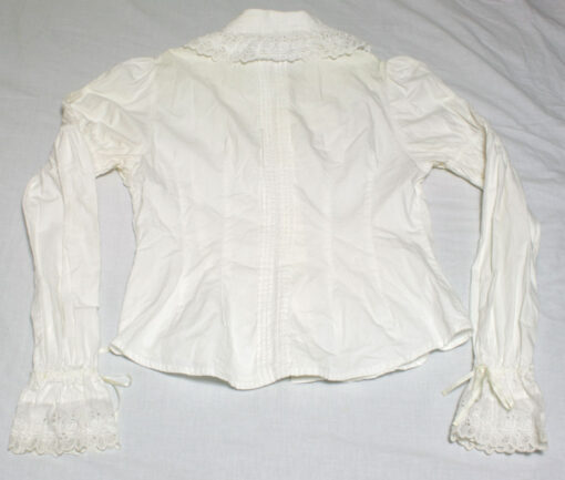 BtSSB Off White Detachable Sleeve  Blouse