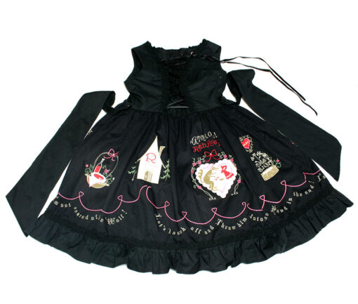 BtSSB Little Red Riding Hood Embroidery Jumperskirt