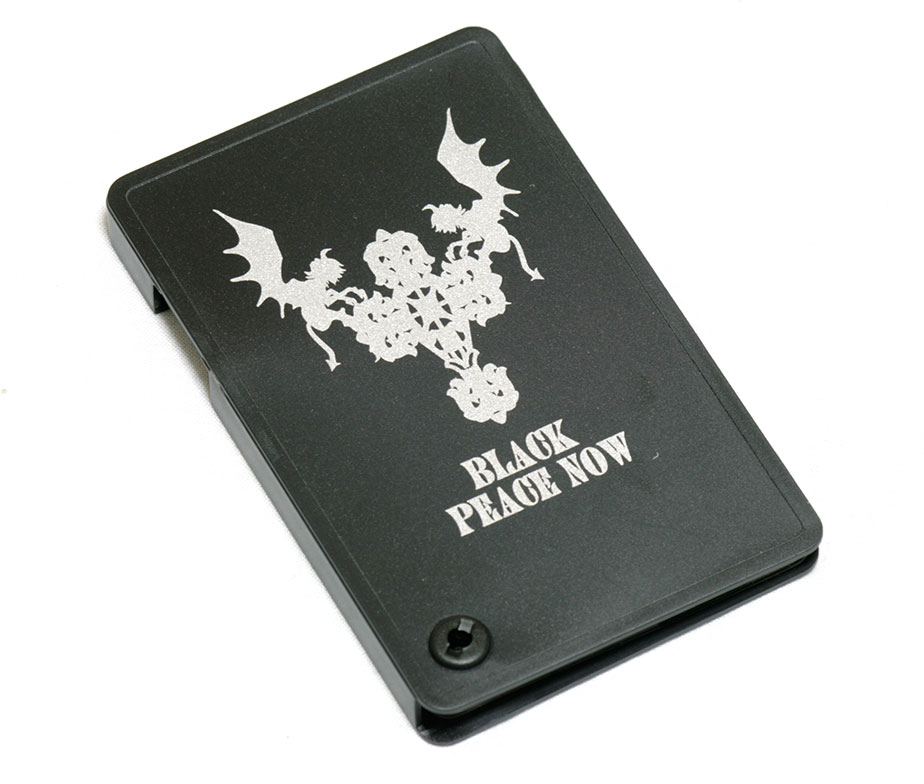 Black Peace Now Card Case