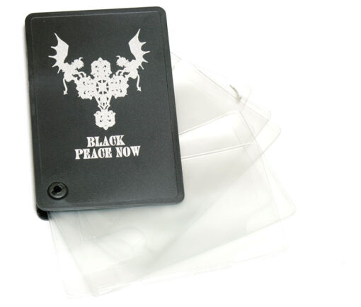 Black Peace Now Card Case