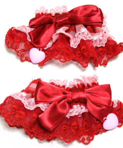 Angelic Pretty Red and Pink Wrist Cuffs