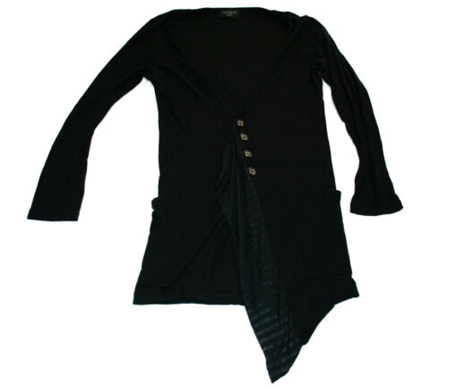 Black Peace Now Fringe Cardigan