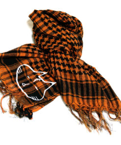 Sixh. Mint Orange Neko Scarf