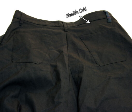Sixh. Mint Draped Skirt Pants