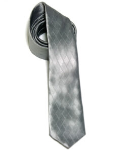 Black Peace Now Diamond Pattern Tie