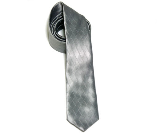 Black Peace Now Diamond Pattern Tie