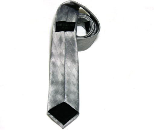 Black Peace Now Diamond Pattern Tie