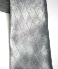 Black Peace Now Diamond Pattern Tie