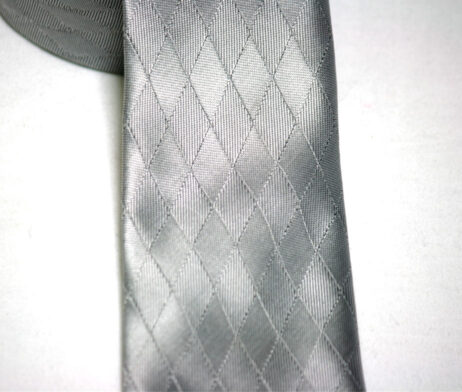 Black Peace Now Diamond Pattern Tie