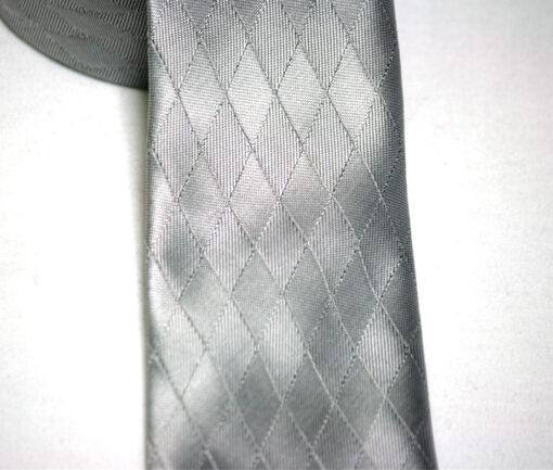 Black Peace Now Diamond Pattern Tie