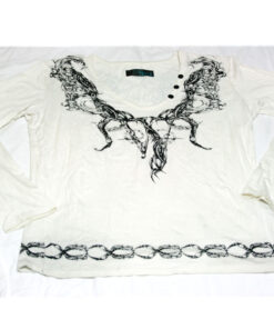 H. Naoto Seven Satan Long Sleeve T-Shirt