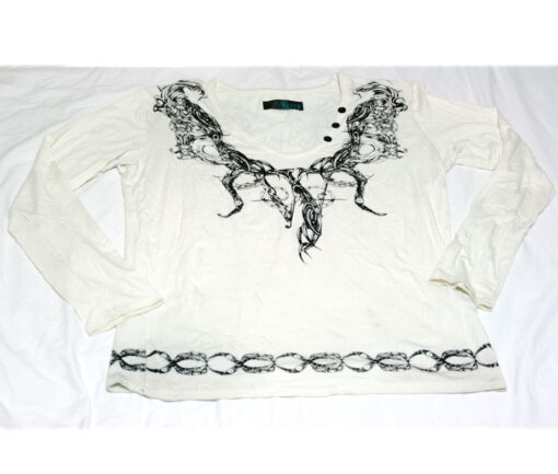 H. Naoto Seven Satan Long Sleeve T-Shirt