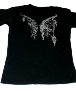 Black Peace Now Wing Print T-Shirt