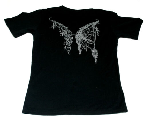 Black Peace Now Wing Print T-Shirt