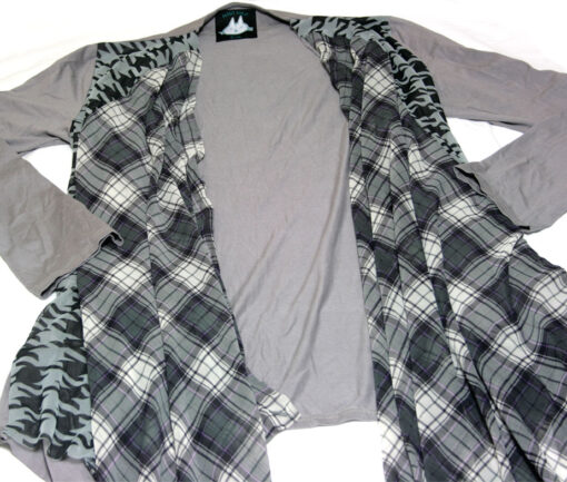 Mint Neko Japanese Fabric Drape Cardigan