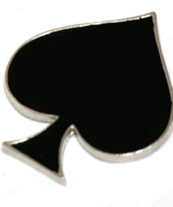 Peace Now Large Spade Pin