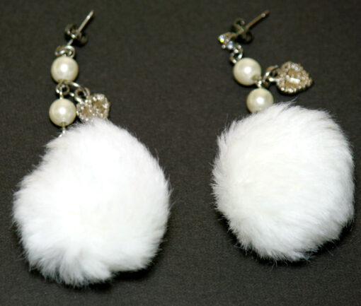 BtSSB Pom Pom Earrings