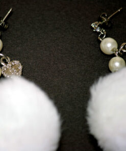 BtSSB Pom Pom Earrings
